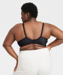 Women's Unlined Bra - Auden™ Black