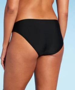 Women's Hipster Medium Coverage Bikini Bottom - Shade & Shore™ Black -Default Template 7 GUEST b2b89867 6f25 4fd9 bedf 31edb9323710