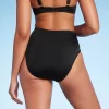 Women's High Waist High Leg Ribbed Medium Coverage Bikini Bottom - Shade & Shore™ Dark Green -Default Template 7 GUEST b3997d17 0a71 4a7b a8cf 06b3dbf918ff