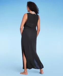 Women's Sleeveless Cover Up Maxi Duster - Kona Sol™ Black 10 Women's Sleeveless Cover Up Maxi Duster - Kona Sol™ Black -Default Template 7 GUEST b44ba68c 20bc 4c4e 9864 2a274bc79c44