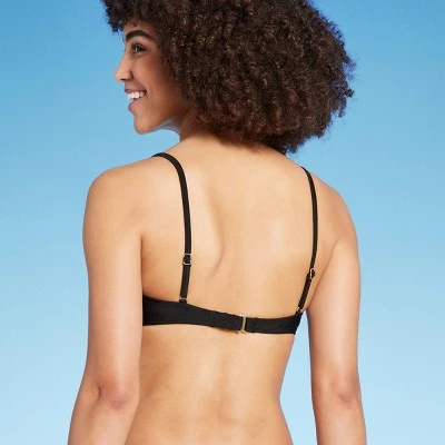 Women's Shirred Underwire Bikini Top - Wild Fable™ Black -Default Template 7 GUEST b4d25b27 c7d3 41a8 b8f5 59d13b8c0f59