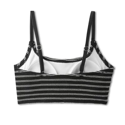 Women's Pucker Texture Square Neck Bikini Top - Kona Sol™ Turquoise 8 Women's Pucker Texture Square Neck Bikini Top - Kona Sol™ Turquoise - Image 6