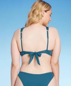 Women's Knot Detail Continuous Underwire Bikini Top - Shade & Shore™ White -Default Template 7 GUEST b8d79e84 003d 4750 917c 11e544d9e498