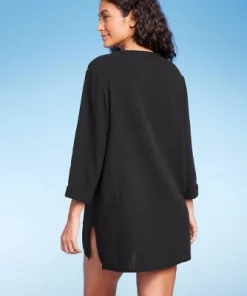 Women's Pullover Tunic Swimsuit Cover Up - Kona Sol™ White