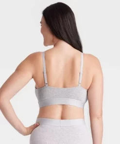 Women's Busty Cotton Triangle Bralette - Auden™ Heathered Gray 19 Women's Busty Cotton Triangle Bralette - Auden™ Heathered Gray -Default Template 7 GUEST bdd23480 b89b 4cc8 8b76 00d061f6be52