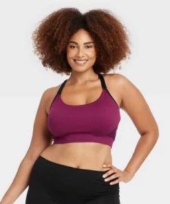 Women's Nursing Yoga Bralette - Auden™ Red -Default Template 7 GUEST c0f6b71e c384 40df 9d83 f0281bc95175 1