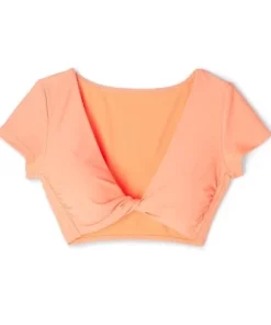 Women's Twist-Front Short Sleeve Bralette Bikini Top - Wild Fable™ Pink -Default Template 7 GUEST c4f4dabc 1b3b 445b 9c38 9e3cae74b033