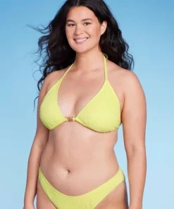 Women's Butterfly Charm Plisse Textured Triangle Bikini Top - Wild Fable™ Pink -Default Template 7 GUEST c5f6d5e2 ab22 4b51 b89c 783658a403c0