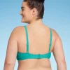 Women's Ring Detail Hidden Underwire Bikini Top - Shade & Shore™ Teal Green -Default Template 7 GUEST cb4113ca b823 403b 8777 986fb2ecf43d
