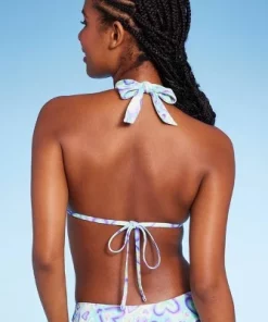 Women's Multiway Bikini Top - Wild Fable™ Blue/green Heart Print -Default Template 7 GUEST cb61d5cd a2ea 4a37 83b4 62867da8ba2e