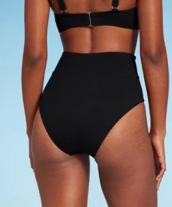 Women's Shaping High Waist Bikini Bottom - Shade & Shore™ Hot Pink