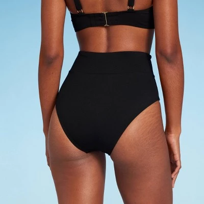 Women's Shaping High Waist Bikini Bottom - Shade & Shore™ Hot Pink 3 Women's Shaping High Waist Bikini Bottom - Shade & Shore™ Hot Pink