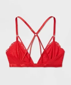 Women's Front-Close Lace Lingerie Bralette - Auden™ Red -Default Template 7 GUEST cebe221d 84eb 4910 9f42 5dcaf9b5ac98