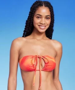 Women's Dye Effect Multiway Bikini Top - Wild Fable™ Red/Orange -Default Template 7 GUEST d28ada3d 568d 4997 ae49 47047e8f4aa5