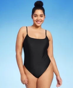 Women's High Leg Cheeky Scoop Back One Piece Swimsuit - Wild Fable™ Blue -Default Template 7 GUEST d5a6ac70 87bc 42e8 b8fb 16060ae37cb2