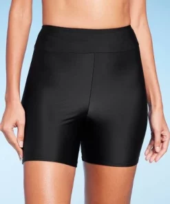 Women's High Waist Swim Bike Shorts - Kona Sol™ Black -Default Template 7 GUEST d8a8a089 5874 4cec 8362 a5752fef37ff 3