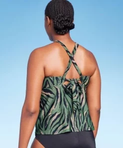 Women's Animal Print High Neck Tankini Top - Kona Sol™ Dark Green 12 Women's Animal Print High Neck Tankini Top - Kona Sol™ Dark Green -Default Template 7 GUEST d97f9efa 2f74 4c51 aec5 b3318c8f826a