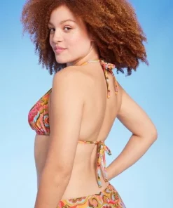 Women's Paisley Print Triangle Bikini Top - Wild Fable™ Multi -Default Template 7 GUEST da77a719 07d8 40ae a972 28300bd7338c