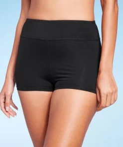 Women's Tummy Control High Waist Swim Shorts - Kona Sol™ Black -Default Template 7 GUEST dacfffe3 d363 42c0 af52 6072bd0ce5e0 3