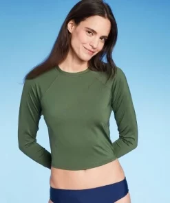 Women's Cropped Rash Gaurd - Kona Sol™ Olive Green 17 Women's Cropped Rash Gaurd - Kona Sol™ Olive Green -Default Template 7 GUEST db0d8335 90f6 4931 86d9 b3e66d8599d4 4