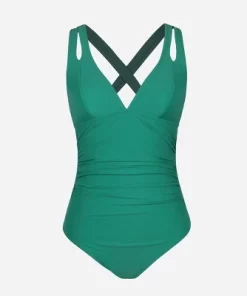 Women's Ruched Cross Back One Piece Swimsuit - Cupshe -Default Template 7 GUEST dccd6b08 e63b 4d23 8ab4 a64446bdc121