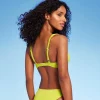 Women's Lightly Lined Twisted Strap Bikini Top - Shade & Shore™ Neon Yellow -Default Template 7 GUEST e2b5235a ef1f 4b66 9f9a 7f17907f4c86