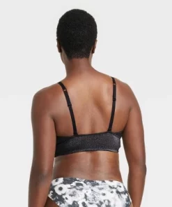 Women's Shimmer Bralette - Auden™ Black -Default Template 7 GUEST e35365c2 376a 4a7b 8e1b b88b0d384ed1