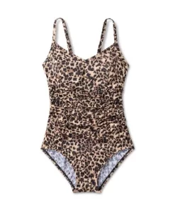 Women's UPF 50 Shirred V-Neck One Piece Swimsuit - Aqua Green® Multi Floral Print -Default Template 7 GUEST e41103e4 b225 4098 bb65 163c29f6fa2b