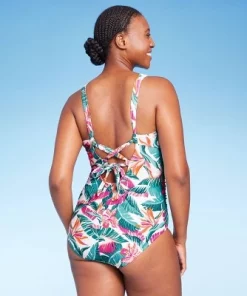 Women's Full Coverage Tummy Control Tropical Print Front Wrap One Piece Swimsuit - Kona Sol™ Multi 12 Women's Full Coverage Tummy Control Tropical Print Front Wrap One Piece Swimsuit - Kona Sol™ Multi -Default Template 7 GUEST e42bfaf6 cfc0 4984 8b99 5a3c79962733
