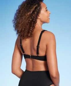 Women's Retro Ribbed Underwire Bikini Top - Shade & Shore™ Black 10 Women's Retro Ribbed Underwire Bikini Top - Shade & Shore™ Black -Default Template 7 GUEST ec08cbd9 6b74 47ba 976b 17bd063dfee9