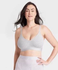 Women's Busty Cotton Triangle Bralette - Auden™ Heathered Gray 18 Women's Busty Cotton Triangle Bralette - Auden™ Heathered Gray -Default Template 7 GUEST efb8cc91 0cd7 40b3 a29c 8c41d87b81ec