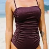 Women's Square Neck Shiny One Piece Swimsuit - Cupshe -Default Template 7 GUEST f60456e6 53ac 421f b046 11060b62a4ec