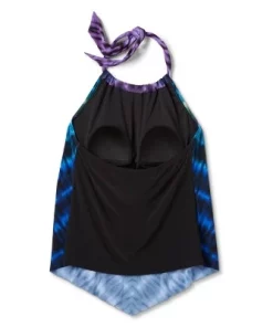 Women's UPF 50 High Neck Angled Tankini Top - Aqua Green® Multi Pink -Default Template 7 GUEST f61fcbd3 7513 4d2f 91f0 ec5905322d36