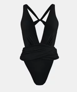 Women's Plunge High Leg One Piece Swimsuit - Cupshe