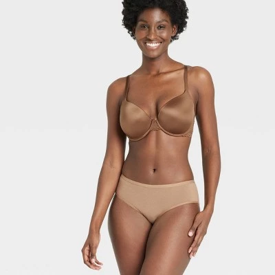 Women's 6pk Hipster Underwear - Auden™ Black/White/Brown 5 Women's 6pk Hipster Underwear - Auden™ Black/White/Brown - Image 3