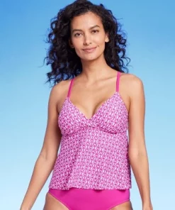Women's Crossback Tankini Top - Kona Sol™ Pink -Default Template 7 GUEST fa06391f b32e 4d0b adfd 9bf338e5c8e6 2