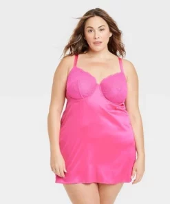 Women's Satin Lingerie Slip Dress with Keyhole Back - Auden™ Pink 24 Women's Satin Lingerie Slip Dress with Keyhole Back - Auden™ Pink -Default Template 7 GUEST fa140258 c040 472e 930e 037834795e05 1