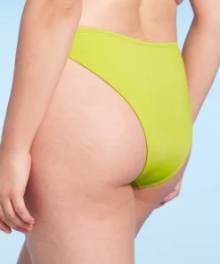Women's High Leg Extra Cheeky Bikini Bottom - Shade & Shore™ Neon Yellow -Default Template 7 GUEST fa39d9df 6110 49c5 9119 285a5e56c1f2