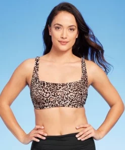 Women's Leopard Print Square Neck Bikini Top - Kona Sol™ Multi -Default Template 7 GUEST fa7c0339 7d8a 4a64 93a5 a040444964ae 3
