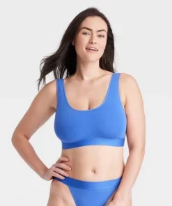 Women's Cotton Stretch Unlined Scoop Bralette - Auden™ White -Default Template 7 GUEST fe3b96cc d585 46a2 9899 8ff994cdb396