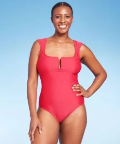 Women's Full Coverage Tummy Control Cap Sleeve U-Wire One Piece Swimsuit - Kona Sol™ Red 11 Women's Full Coverage Tummy Control Cap Sleeve U-Wire One Piece Swimsuit - Kona Sol™ Red -Default Template 7 GUEST fe78f633 7f42 412d 8b51 43dcb353ca55